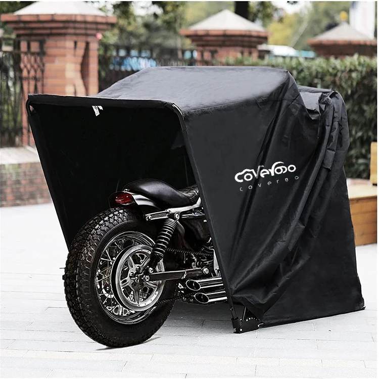 RapDuty-Abri de rangement pour moto, étanche, pliable, rétractable