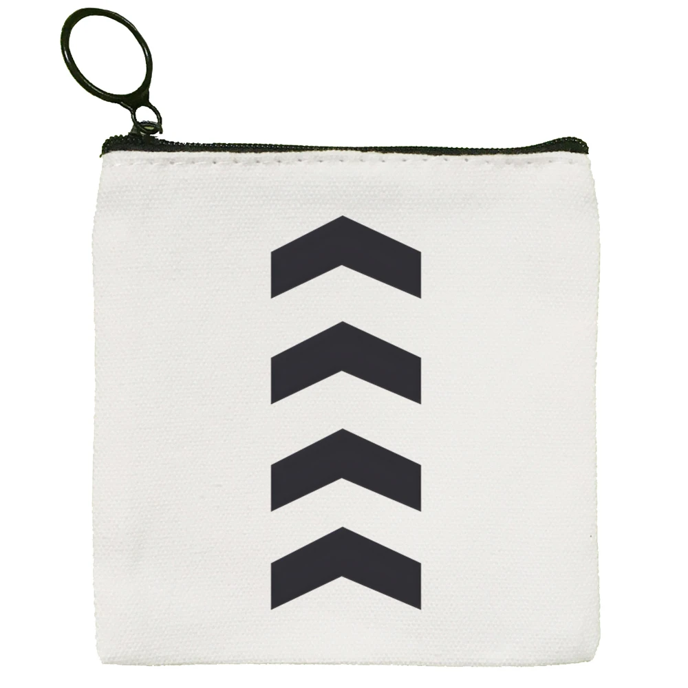 Liam Payne Canvas Coin Purse Canvas Bag Small Square Key Storage Card Cartoon Coin Bag