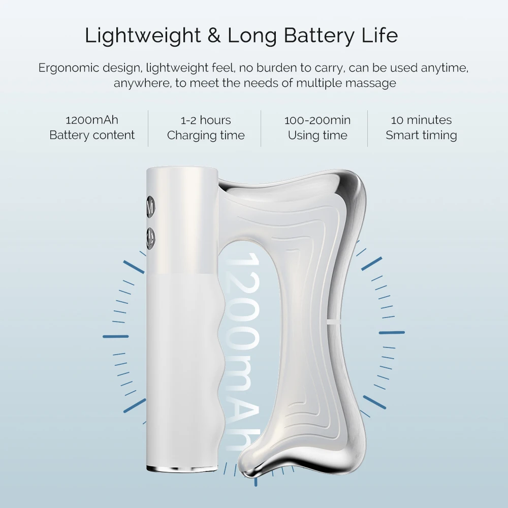 Hand som applicerar bindvävsknivsmassager på armens muskler