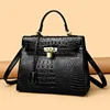 2025 Premium Women's Solid Color Shopper Bag - Designer Leather Crossbody With Parisian-Inspired Hardware 4