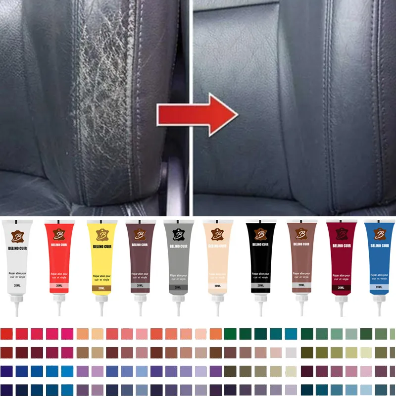 Leather Repair Kit For Car Seat -50ml Leather Seat Repair Kit For Cars Auto  Refurbishment LiquidCar Interior Cleaner Leather - AliExpress