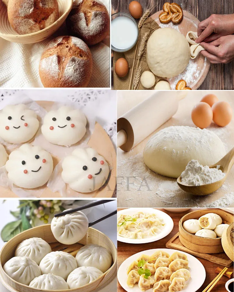 Description Picture 3 of itemElectric Dough Machine Stainless Steel Commercial Cream Egg Whisk Mixer Processor Kitchen Food Stand Blender
