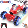 Remote Control Car Drift RC Car Gesture Sensing Hand Control Double-Sided RC Stunt Car with Spray for Kids Toy Car Boy Girl Gift 1
