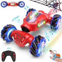 Remote Control Car Drift RC Car Gesture Sensing Hand Control Double-Sided RC Stunt Car with Spray for Kids Toy Car Boy Girl Gift 1