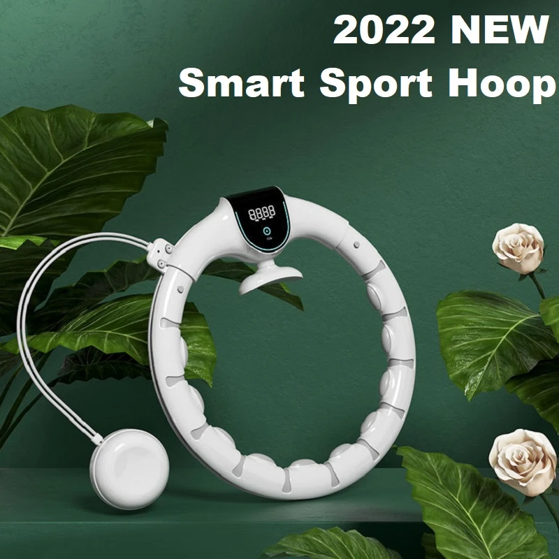 2022NEW Smart Sport Hoop Thin Waist Exercise Detachable Massage Hoops