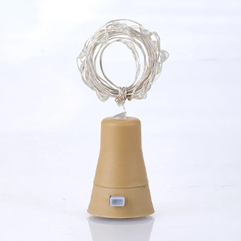 20 LED Garland Solar Wine Bottle Lights Solar Cork Fairy Lights Christmas Light