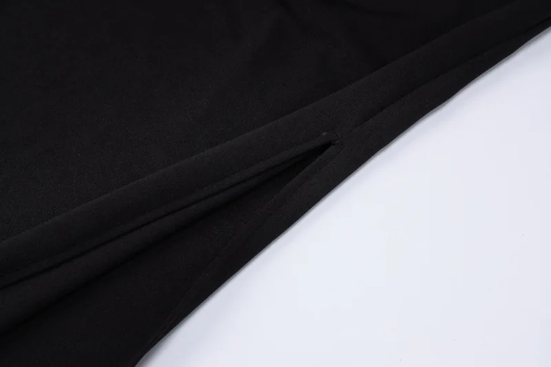 Solid Button Hollow Out Slit Bodycon Short Sleeve Women'S Dresses Long Streetwear Casual Outfit Summer Fashion