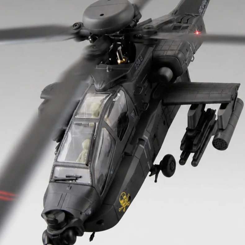 RC ERA C170 AH-64D Apache 1:48 RC Helicopter 6CH Flybarless Single Rotor Aircraft 6-Axis Gyro RTR for Beginners - 5
