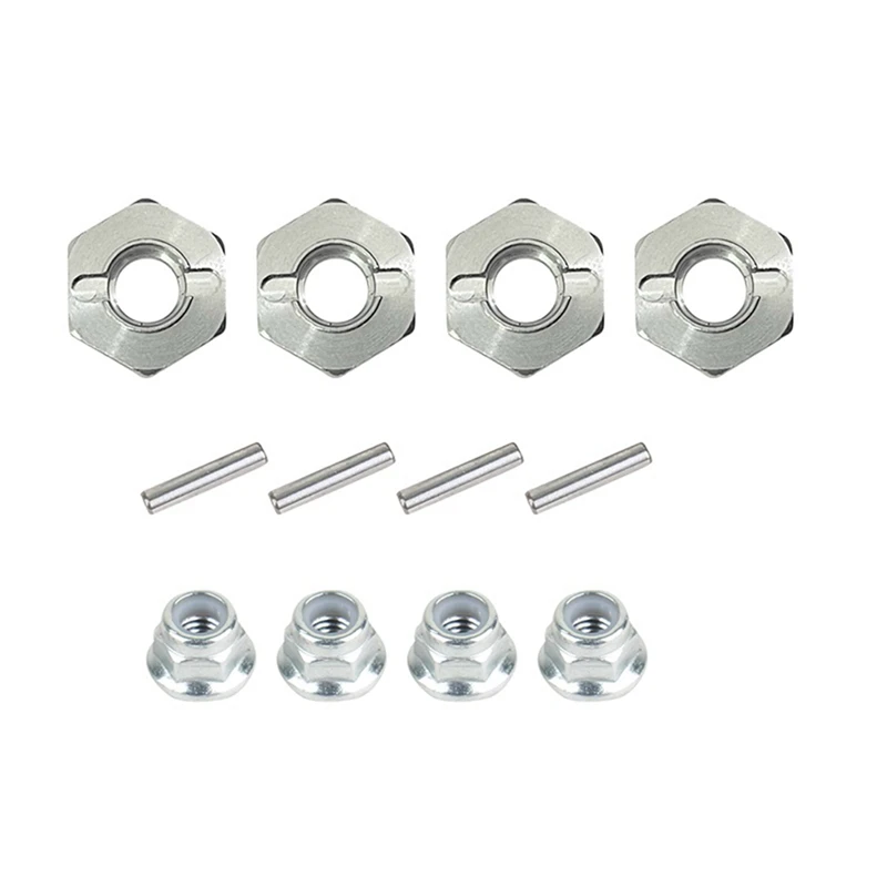 Metal Front And Rear Silver Drive Shaft With 12Mm Hex For HBX HAIBOXING 901 901A 903 903A 905 905A 1/12 RC Car Upgrade Parts