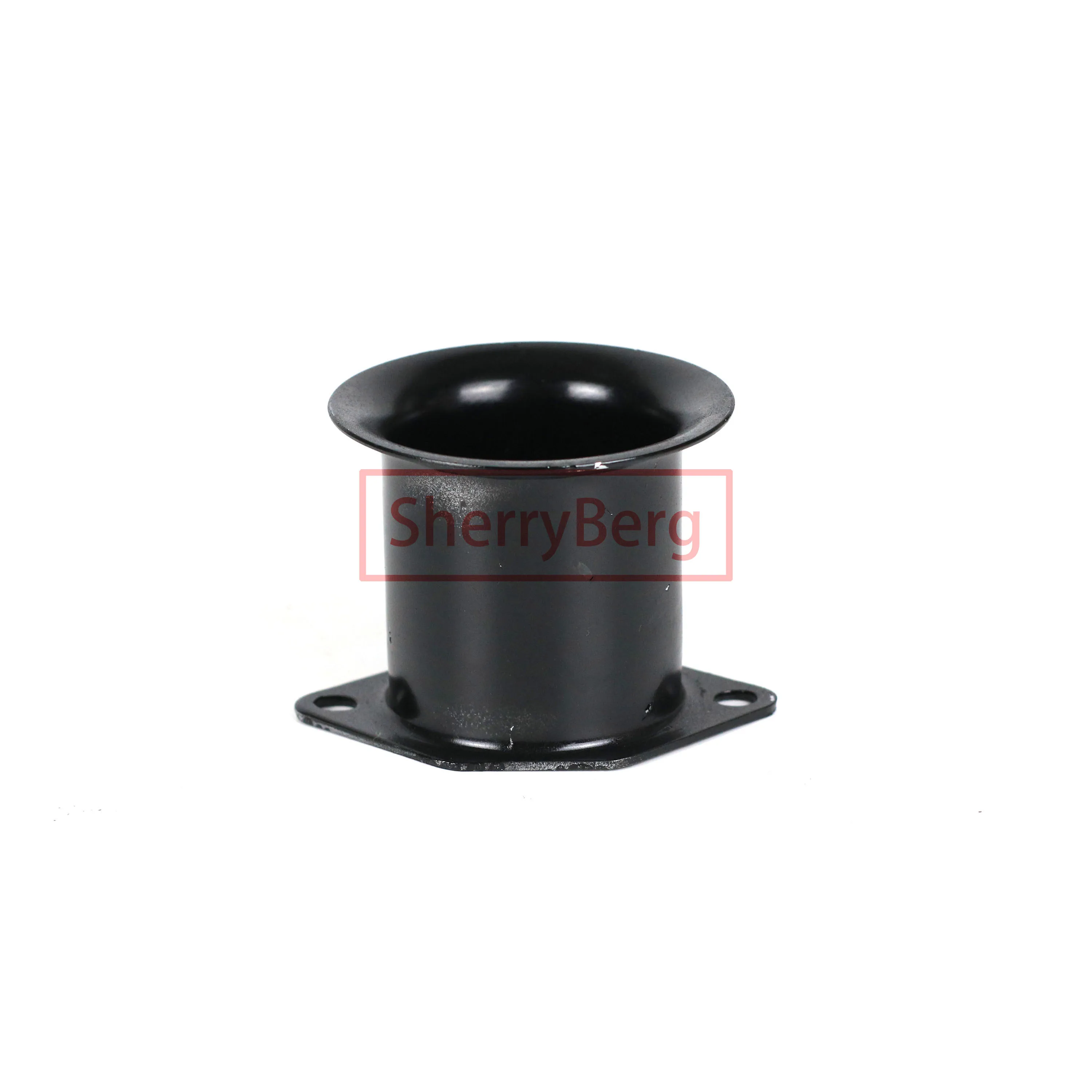 SherryBerg 4 X New Velocity Stacks Air Horn Pipe Trumpet Slides For Weber Dellorto 36/40/44/48 IDF Air Horn Pipe Trumpets Black