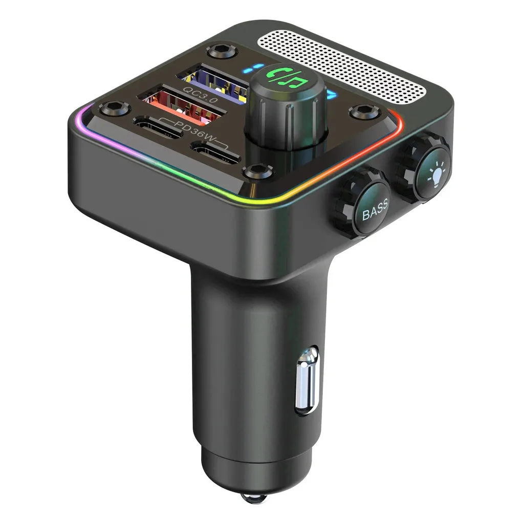 HM13X Car Bluetooth MP3 Player Dual PD Fast Charge