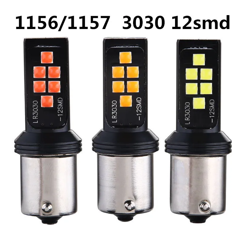 LED 1156 Bau15s  3030SMD Canbus 1157 LED Bay15d P21/5w ڵ  õ, 극ũ  Ʈ, Py21w Ba15s P21w 2 