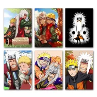 Peinture sur toile NarAAEro Sennin Jiraiya, affiche d\'art mural, décoration de la maison, impressions photo, salon moderne modulaire 1
