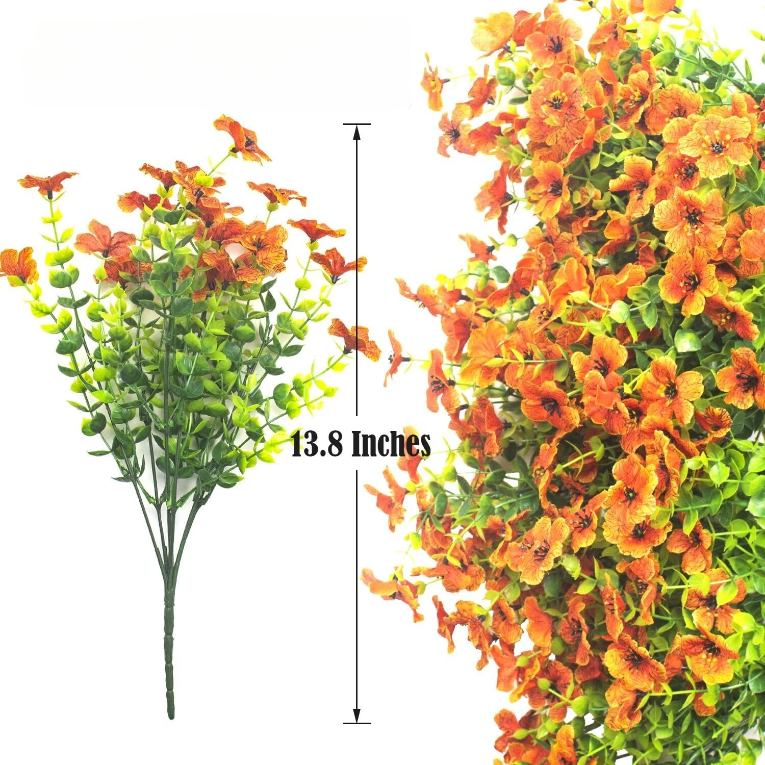 Vibrant 35cm UV-Resistant Artificial Daisy Flowers for Outdoor and Home Decor