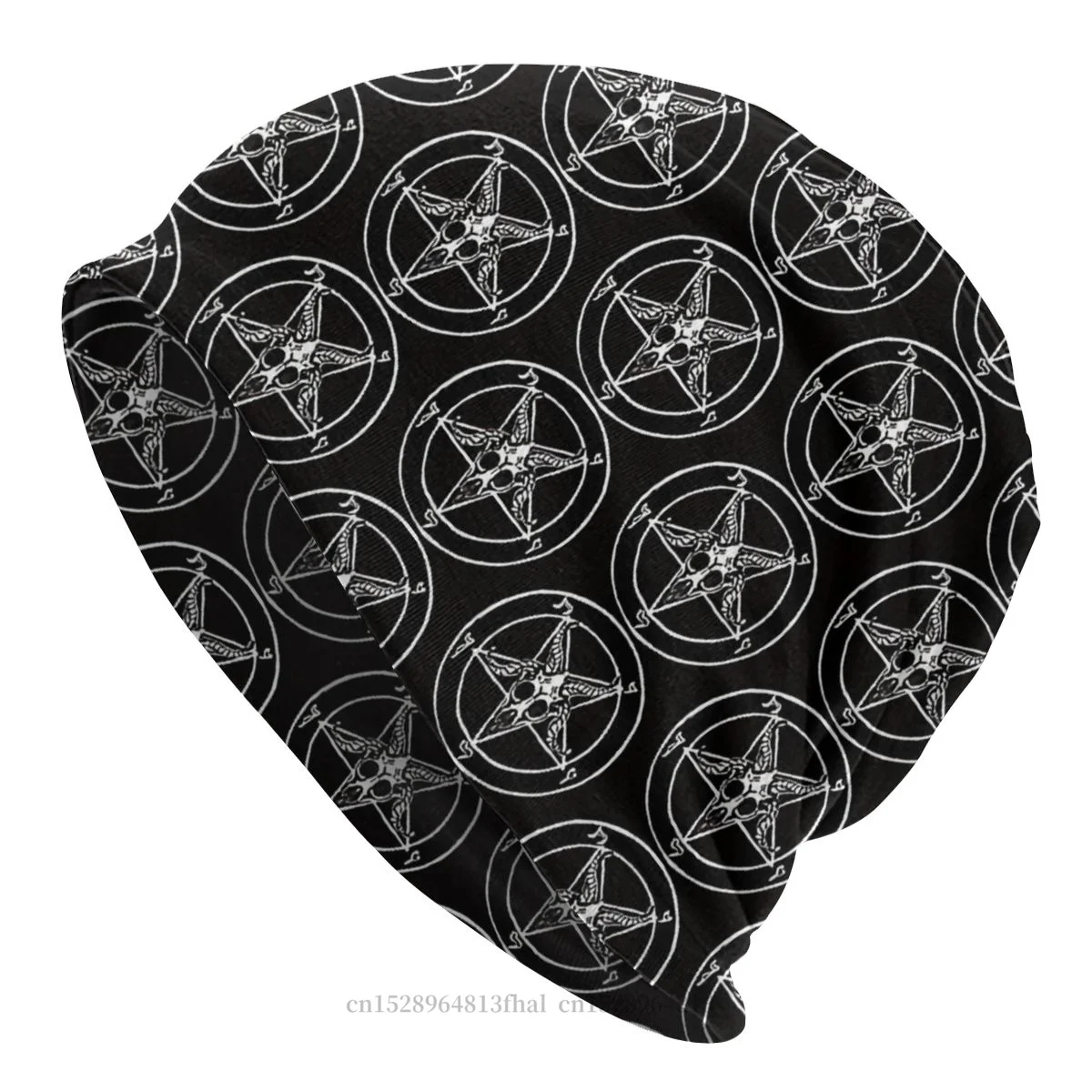 

Шляпа Baphomet с пятиконечной звездой Мужская Уличная тонкая шапка шапочки шапки для мужчин женщин стильные хлопковые шапки