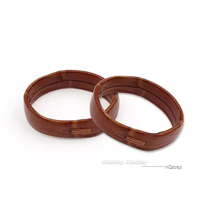 Leather Watch Band Keeper Strap - Adjustable Loop Retainer
