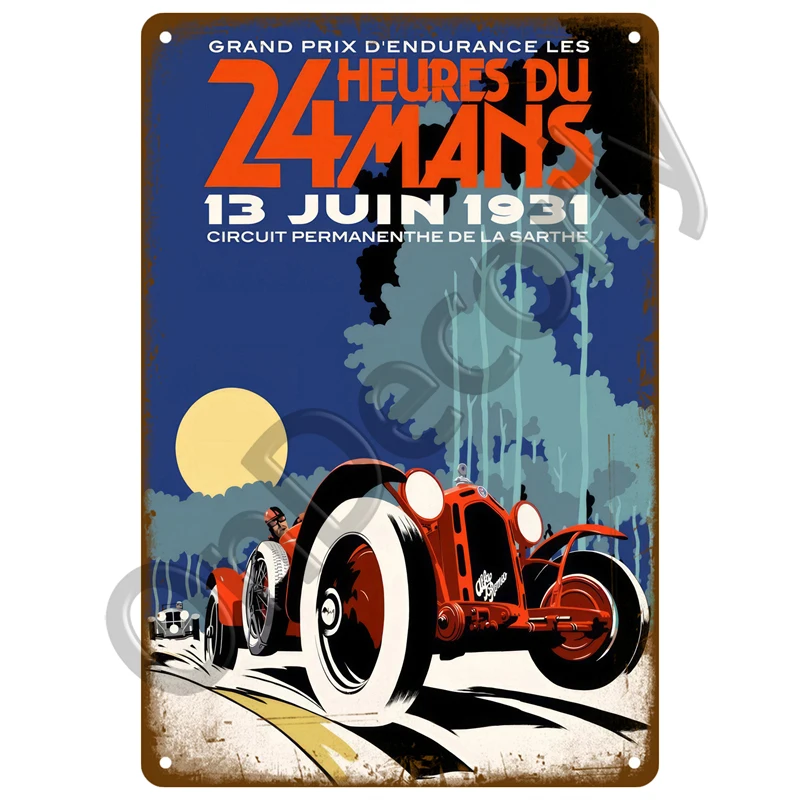 Wand Dekoration Retro Motor Öl Gas Racing Metall Zeichen Vintage Poster Für Eisen Platte Garage Mann Höhle Zubehör Zinn Zeichen Dekor – Detail 27