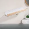 Bathroom Shelves，Wood bathroom shelf wall without drilling, Seasoning Board shower Storage Rack，No drill bathroom shelf 4