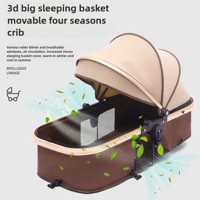 3-in-1 Newborn Baby Stroller 4