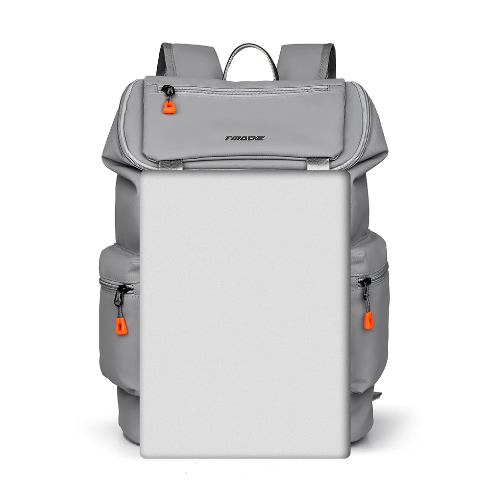 Modischer Rucksack für Herren, große Kapazität, Computertasche, verschleißfester Stoff, Outdoor-Reiserucksack – Detail 32