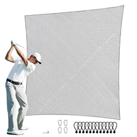 VEVOR 10x15ft Golf Net Golf Practice Net, Indoor Hitting Net for Golf Baseball Hockey Soccer, Heavy Duty Nylon DIY Ball Net 1