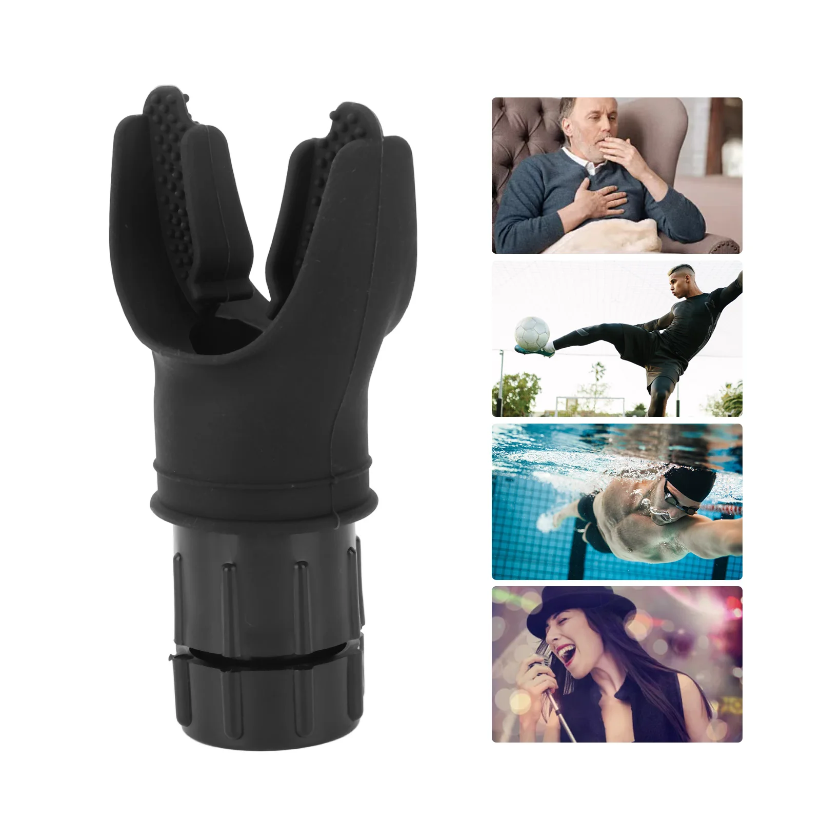 Breathing Exercise Device Adjust Resistance Improve Lung Capacity Handheld Lung Expansion Training Tool 3