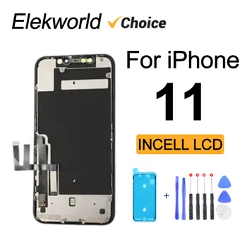 Elekworld Best Choice incell LCD per iPhone 11 Display Screen con gruppo digitalizzatore touch 3D senza sostituzione dei pixel morti