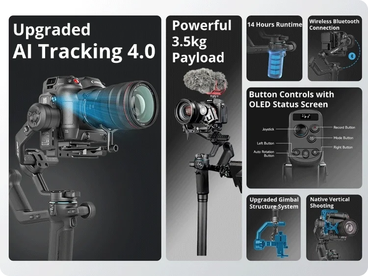 Feiyutech Scorp-c 2 Gimbal Stabilizer For Dslr And Mirrorless_voghion.com