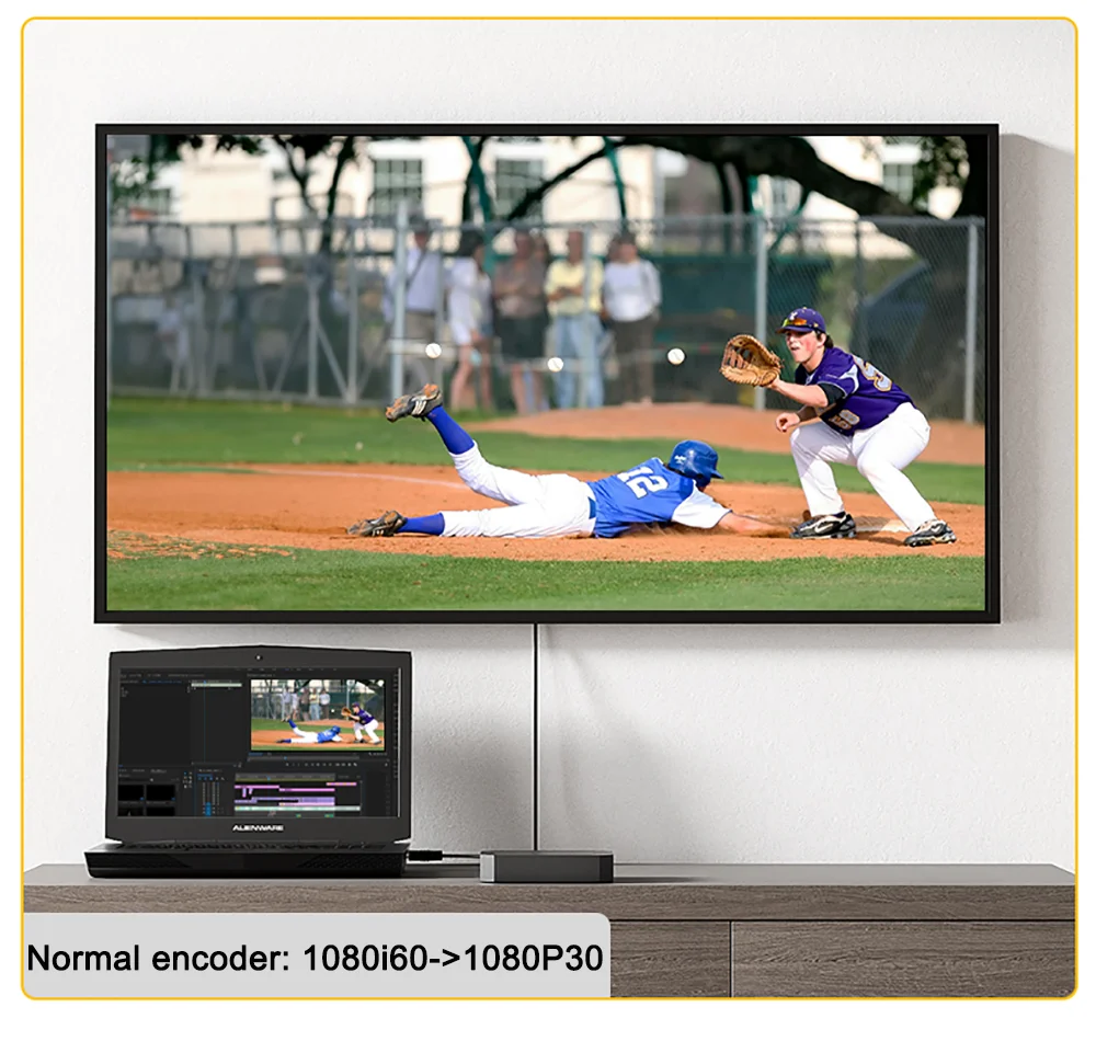 Link Pi ENC1V3P Video Codec 4K30 HDMI Encoding NDI Decoding Built-in Tally Suppo
