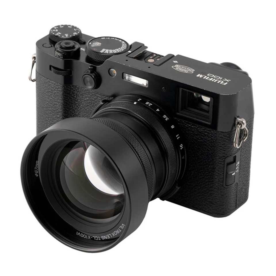 Viltrox TCL-X100VI 50mm 등가망원 변환 렌즈 (후지필름 X100 시리즈 카메라용) 후지필름 X100VI X100V X100F