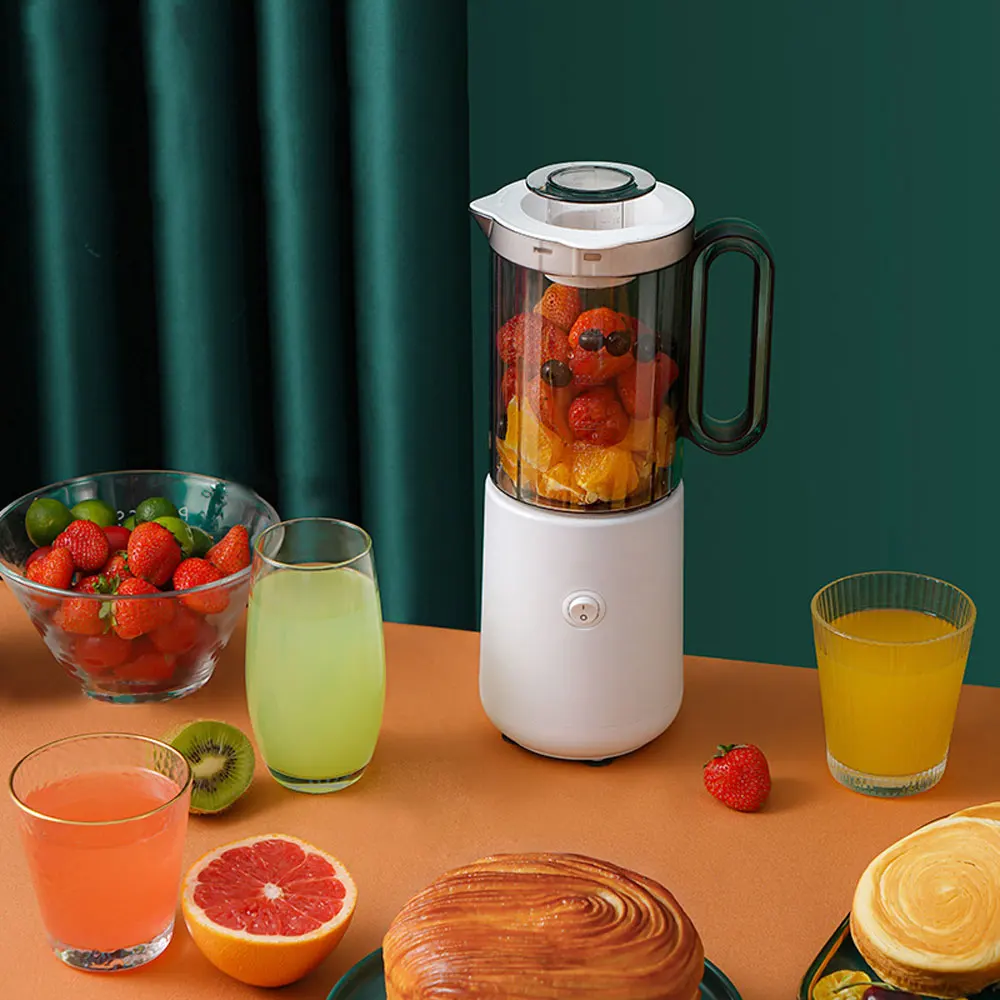 Multifunctional cooking machine household kitchen stirring meat grinder grinding auxiliary food machine juicer honey jar with dipper and lid honey bee pot transparent glass beehive honey pot container home kitchen stirring syrup bee bottle