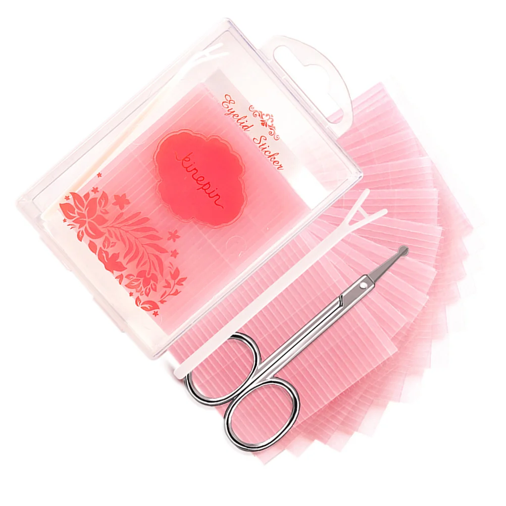 

1 Set Invisible Double Sided Eyelid Sticky Natural Thin Eyelid Tapes Stickers for Women Girls (Transparent)