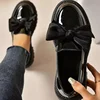 Ladies Shoes 2024 Brand Women's High Heels Classics Daily Pumps Butterfly-knot Women Round Toe Square Heel Slip on Shoes Women 1
