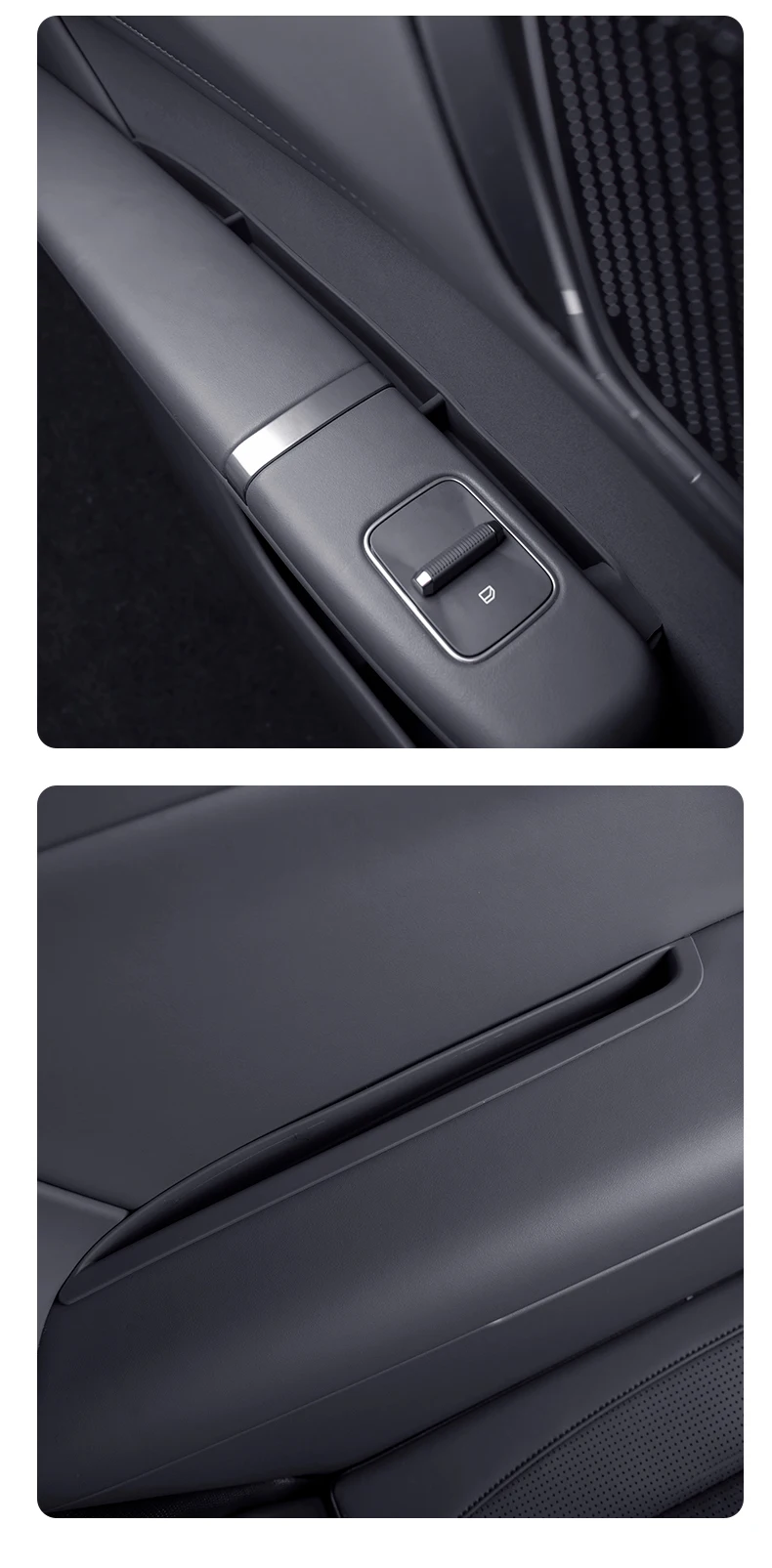 For Lynk & Co 900 2025 6Pcs/Set Silicone Car Door Handle Slot Storage Pad Dustproof Anti-slip Protective Cover Accessories detail image 7