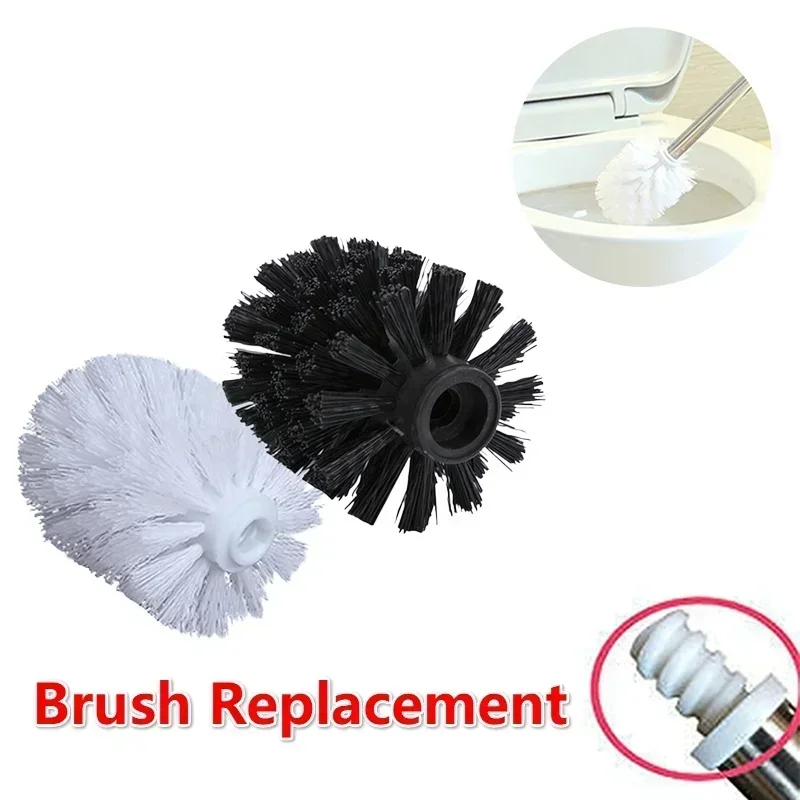 Toilet Brush Head Holder Clean Spare Brushes Tool Bathroom Accessories Universal Replacement