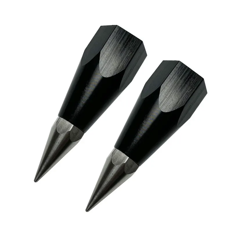 1PC/2PCS Prism Pole Point sharp Point With Tip 5/8 Internal thread ...