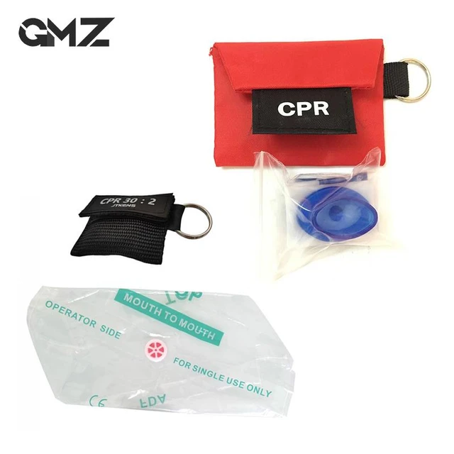 Quick Saver First Aid Mask Face Shield Resuscitation Device CPR Medial  Emergency Mouth Breath Mask First Aid Tool - AliExpress