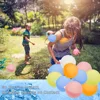 20Pcs Reusable Water Balloons Latex-Free Refillable Soft Water Bomb Quick-Fill Water Balls Summer Pool Beach Party Fun Water Toy 4