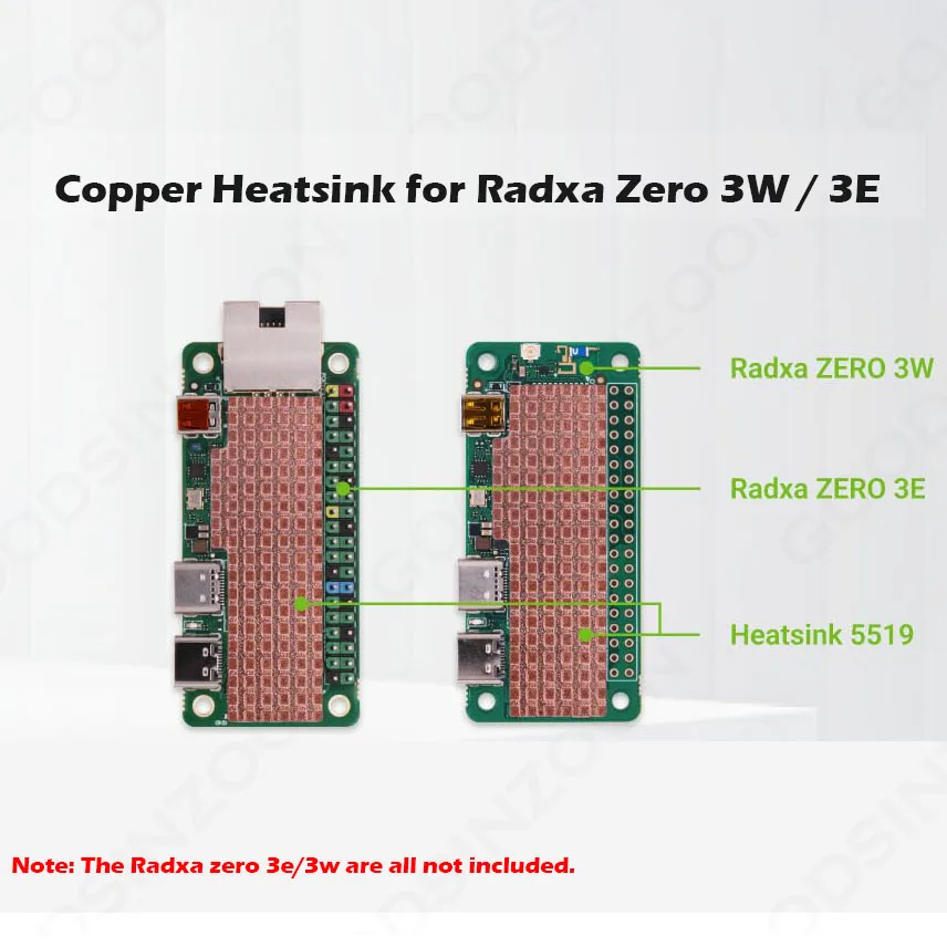 Radxa Zero 3W 3E�� 100% ���� �濭�� - ���� ����� �� ������ �� ������ �ʿ� ���� ��ġ