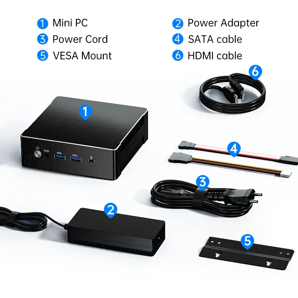 MSECORE New MQ50 Gaming Mini PC AMD Ryzen9 6900HX Office