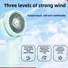 Turbo Mini Portable Handheld Fan Mini USB Charging Handheld Fan Violent Desktop High Speed Small Fan 1