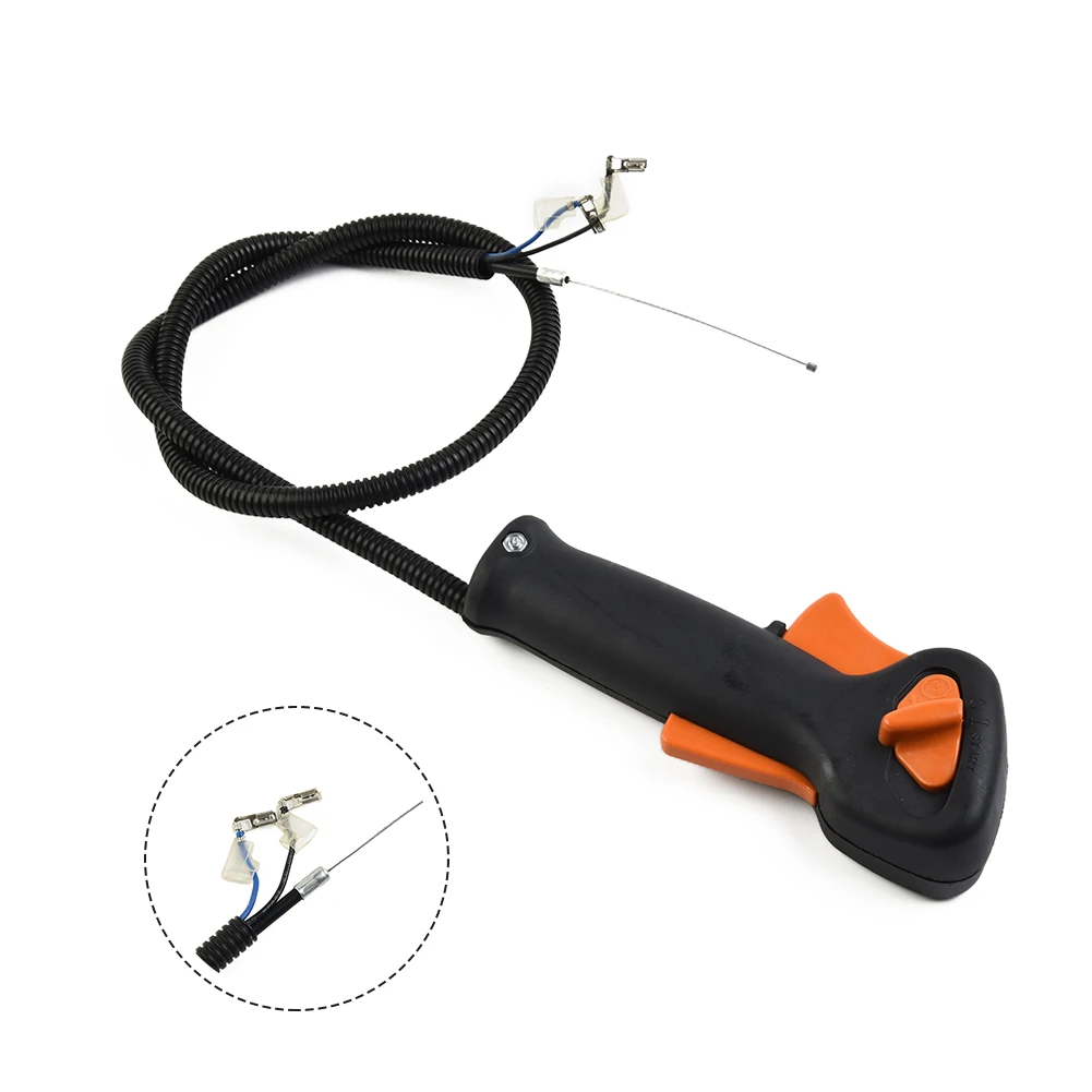 

Ручной переключатель для Stihl FS75 FS80 FS85, с новым ручным переключателем, триггерный кабель дроссельной заслонки