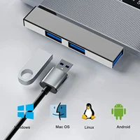 3 in 1 USB HUB OTG USB 3.0/Type-C 3.0 To 3 USB USB Splitter Hub Speed 5.0Gbps 3 Port Type C HUB for PC Laptop Notebook - Image 3