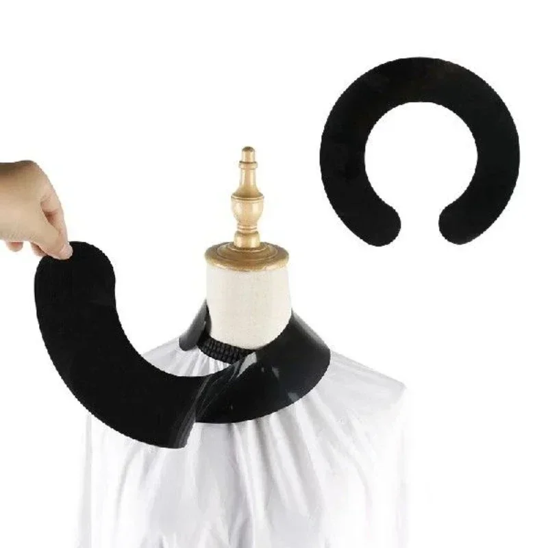 Silicone Hair Cutting Collar Shawl Barbershop Hairdresser Capes Hair Dye Waterproof Neck Wrap Cover Barber Stylist Accessories haircut cape,hairdressing cape,hairdressing collar,hairdressing bibs