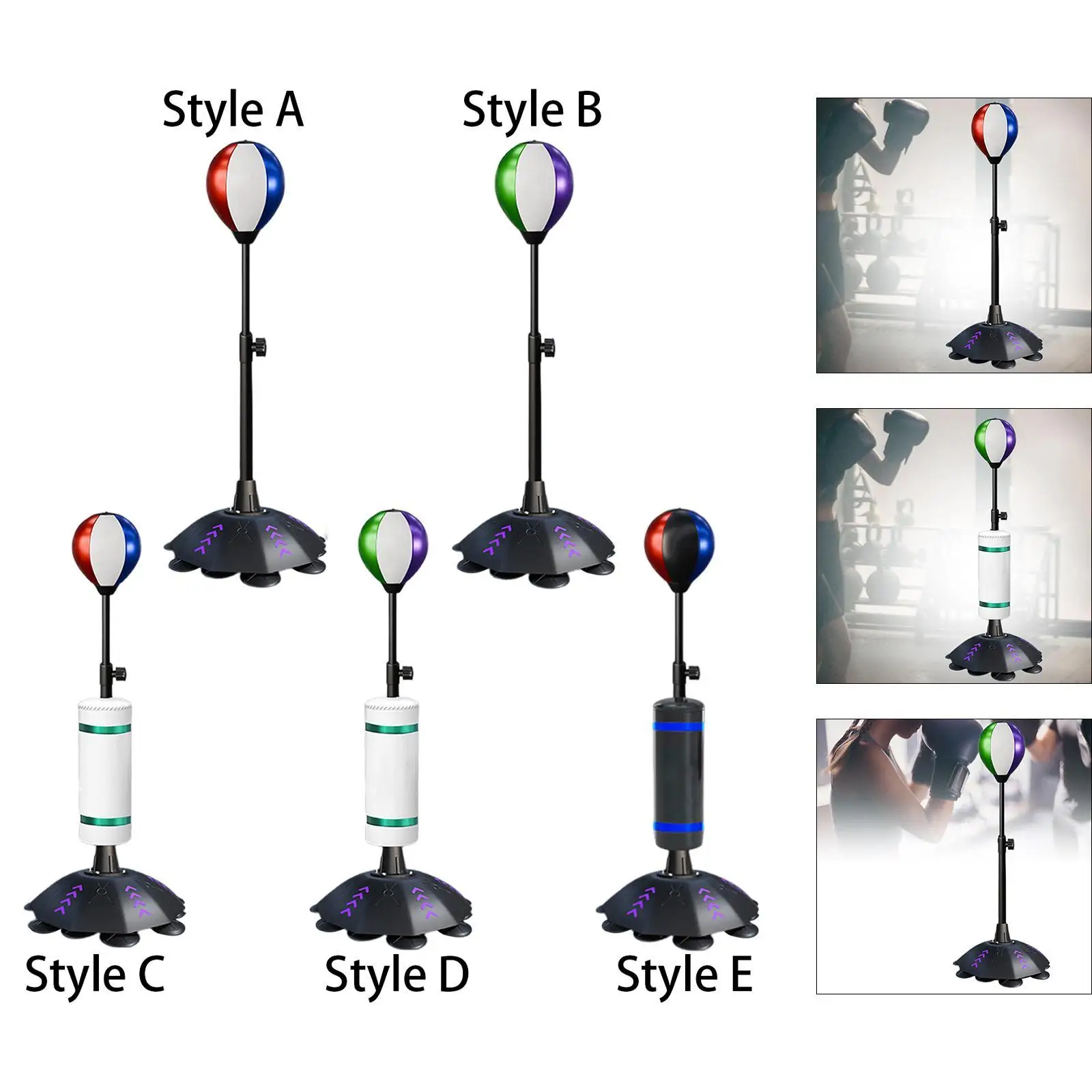Punching Bag with Stand Speed Bag Height Adjustable Fitness Gift Boxing Bag Punching Bag with Stand Speed Bag Height Adjustable Fitness Gift Boxing Bag