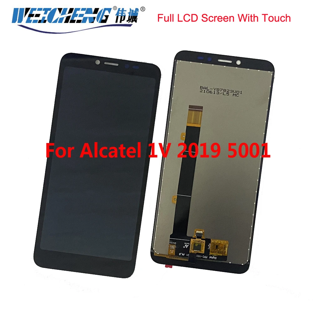 

5.5”Original Tested LCD Display For Alcatel 1V 2019 5001 LCD Display Touch Screen Digitizer Assembly Replacement