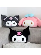  45cm Kuromi Doll Plush Doll Decoration Kuromi Pillow Doll Peripheral Toys Melody Birthday Gift 