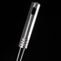 Passoire en acier inoxydable à long manche, filtre à friture, passoire à frites, filet de cuisine, tamis à aliments, cuillère 3
