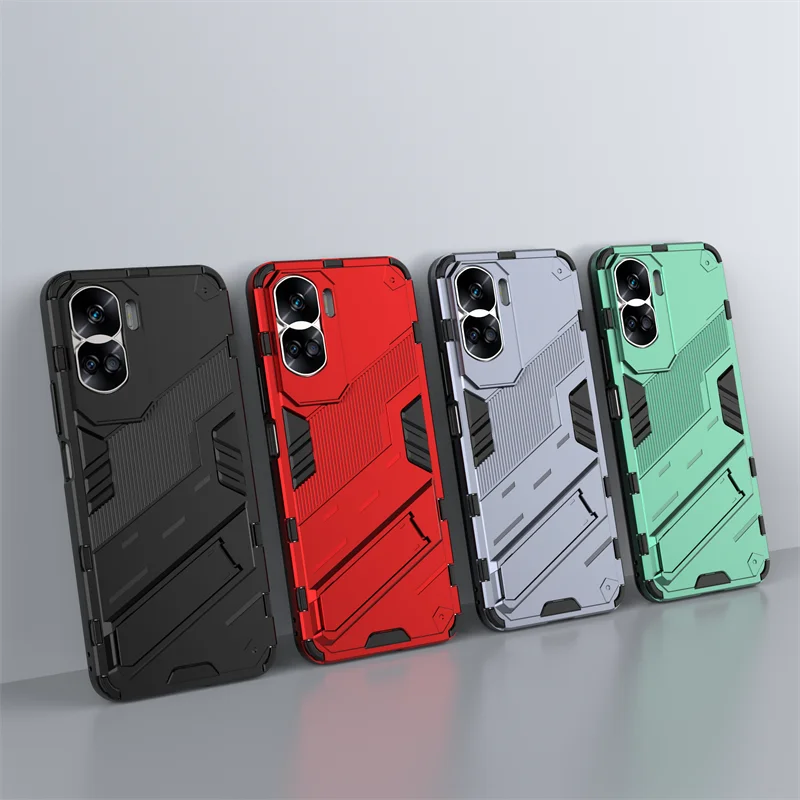 Per Honor 90 Lite Custodia Per Honor 90 Lite Cover Protettiva Punk Armor Capa Hard Shell Kickstand Cover Per Telefono Per Honor 90 Lite Pro