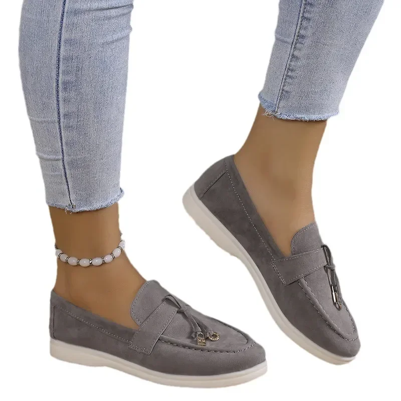 Women Shoes Casual Plus Size 43 Flats Comfortable for Work Breathable Loafers women shoes women flats casual shoes